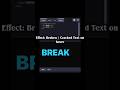 🧩 EFFECT: Broken / Cracked Text on Hover #coding #frontendcourse #staticwebsitedesign #programming