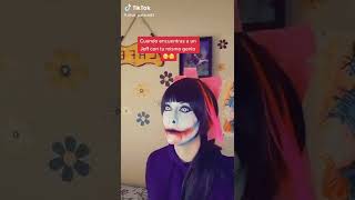 Jeff the killer y Nina the killer TikTok