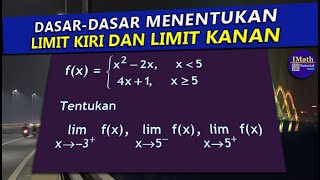 Bahas Soal Tentang Limit kiri dan Limit Kanan Menggunakan Konsep Dasar Limit