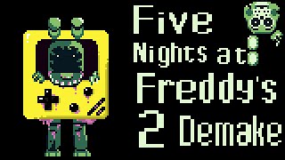 НОВОСТИ Five Nights at Freddy's 2 Demake на GameBoy и кнопочный телефон!!!