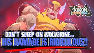 DON’T SLEEP ON WOLVERINE… HIS DAMAGE IS RIDICULOUS!!