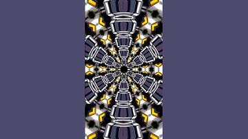 Multicolor Neon Lines Endless Loop Tunnel