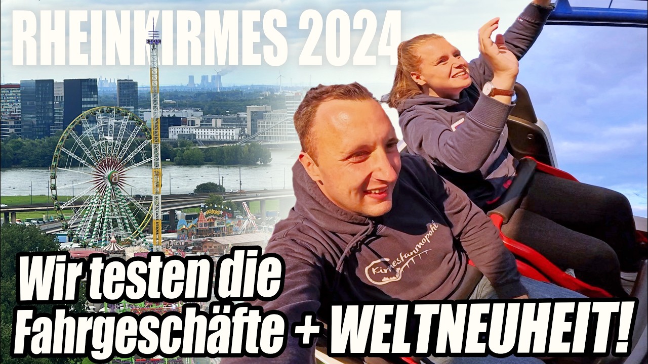 Rheinkirmes 2024 - Die MEGA Kirmes in Düsseldorf! 🤯 (teuer aber gut)