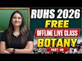 RUHS BSC NURSING ONLINE CLASSES | RUHS OFFLINE COACHING JAIPUR | LIVE CLASSES FOR RUHS CUET 2026