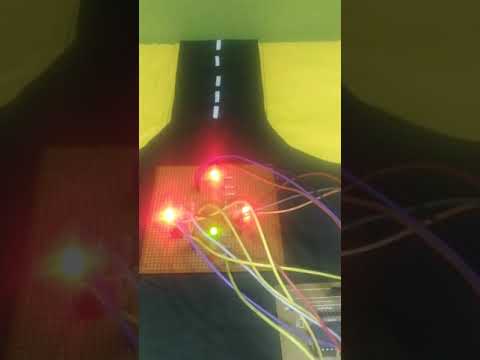 Traffic Signal Implementation Using 8051 Implementation- Hardware Version