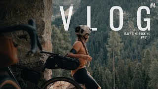 Bikepacking  - Cycling from the Dolomites to Lake Garda Vlog Part II