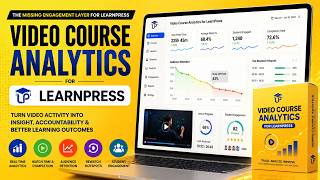 Video Course Analytics for LearnPress – Track Student Watch Time, Engagement & Video Completion