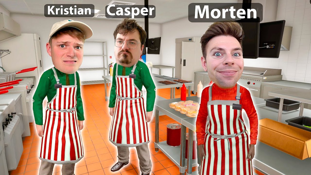 Laver Burger med Kristian og Casper