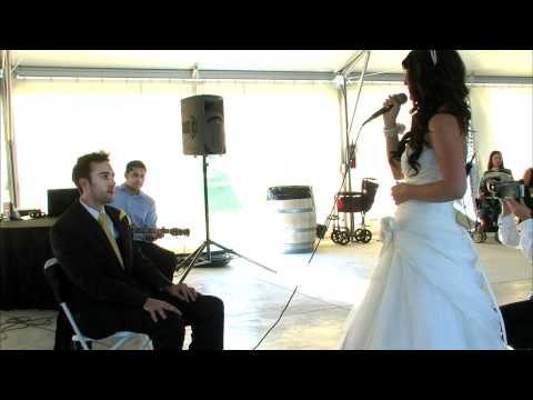 Girl in a Coma "El Monte" Bride singing to Groom a...