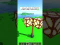 Minecraft: Auto Street Lamp! #shorts