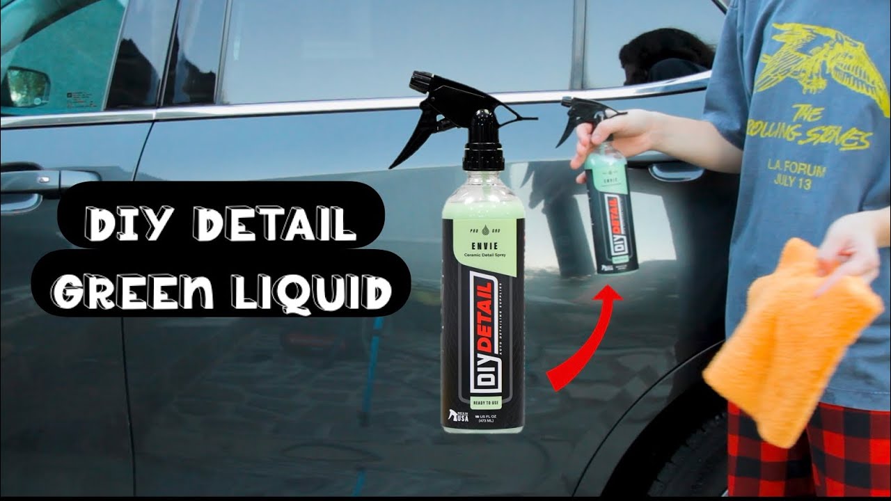NEW DIY Detail Envie Ceramic Detail Spray | First Look & Real Results!