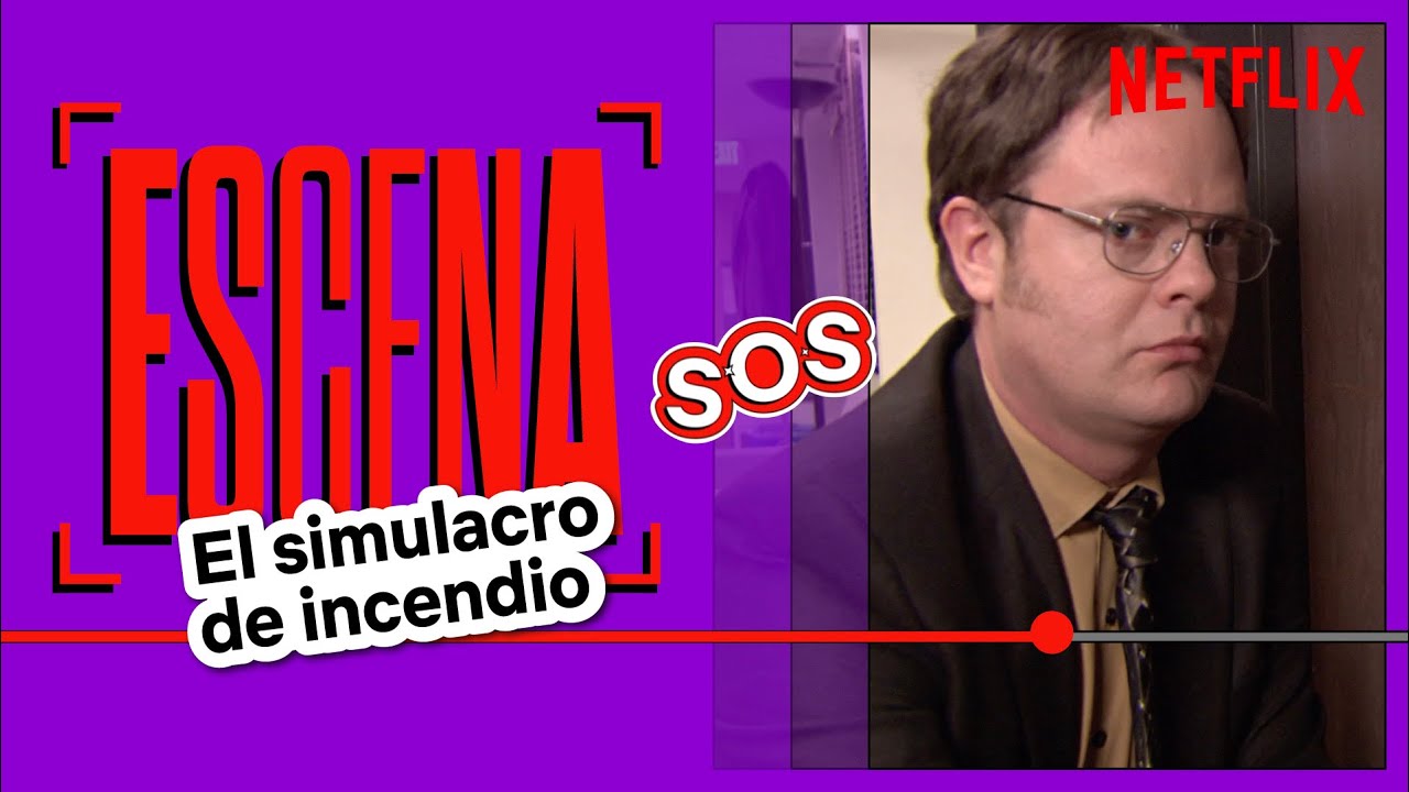 SIMULACRO de incendios de DUNDER MIFFLIN | The Office | Netflix España -  YouTube