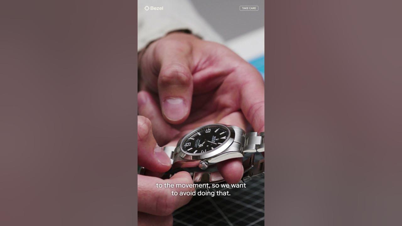 how-do-you-wind-a-rolex-explorer-youtube
