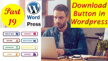 How to add download button in #wordpress