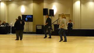 The Fighter Line Dance by Niels Poulsen, Raymond Sarlemijn & Roy Verdonk Demo @2017 Windy City