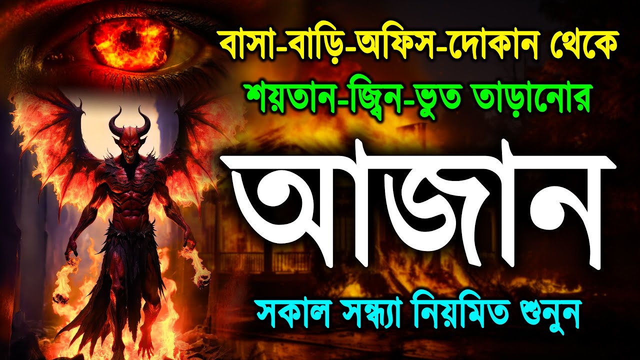 জ্বীনের অত্যাচার থেকে মুক্তি পান ! ১০ মিনিটেই জ্বীন চলে যাবে ইনশাআল্লাহ রোগিকে লাউল্ডে আজান শুনান