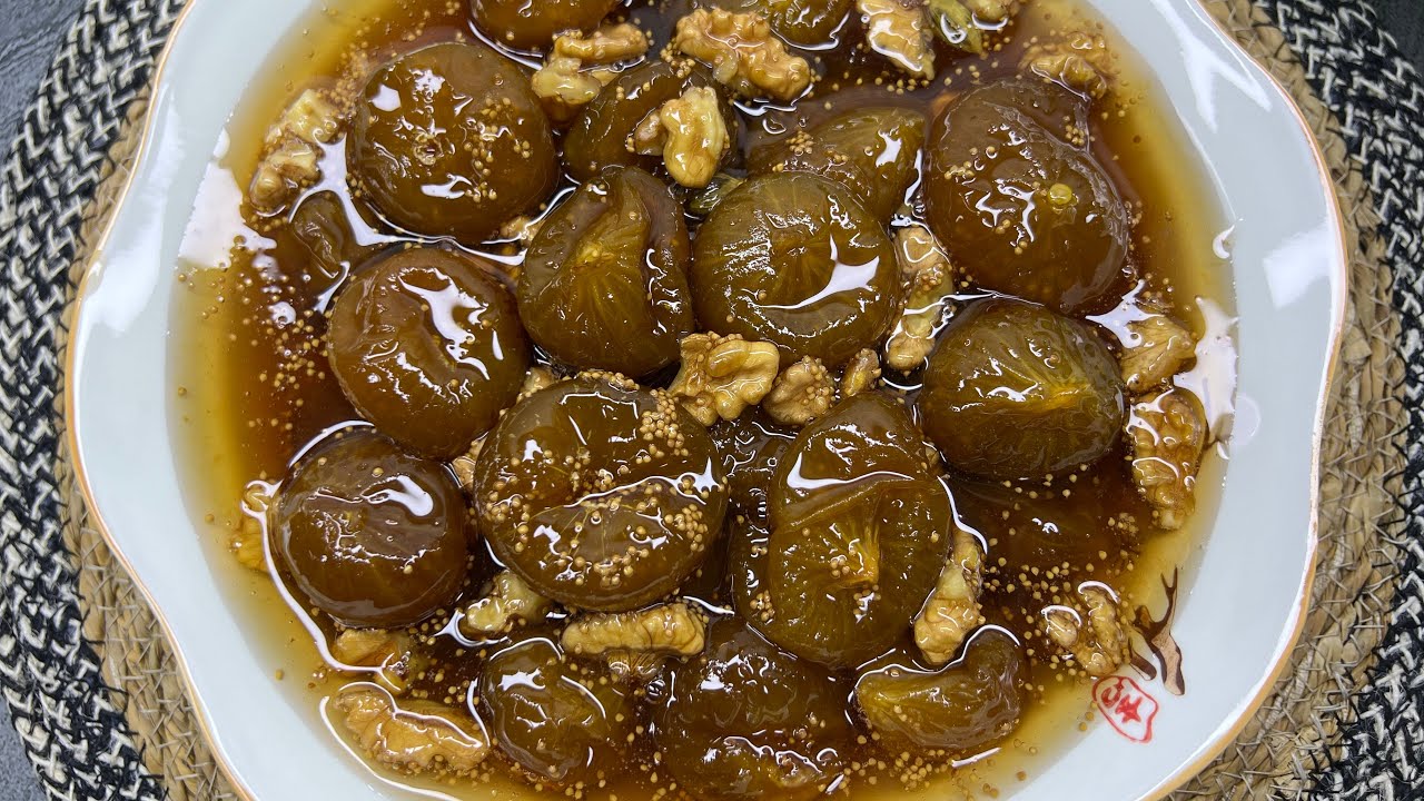 مربى التين  أسهل و انجح  طريقة مع نصائح التخزين لمدة عام او اكثر 😋