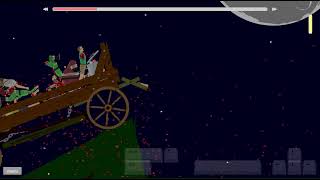 Happy Wheels: Run Human Run 2: Ho Ho Ho Lawnmower Man, Elf and Explorer Guy