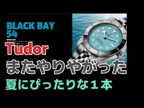 腕時計】 2025年チューダー追加モデル 54ラグーンブルー - YouTube