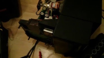 Vectrex Console Repair - first power on! (-13V supply failed, black screen / no vector)