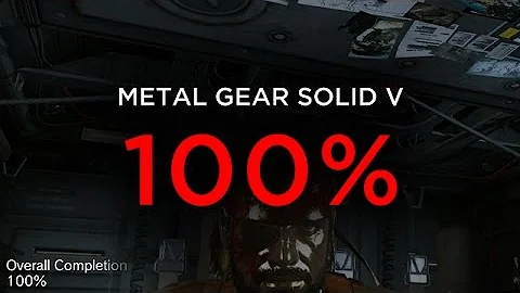 How do you get 100% completion in MGSV?