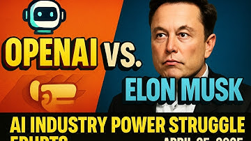 🤖⚖️ OpenAI vs. Elon Musk: AI Industry Power Struggle Erupts