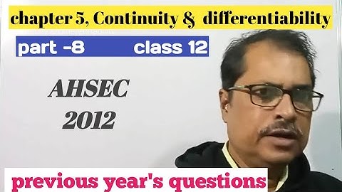 previous years question ch. 5/part-8/ahsec-2012