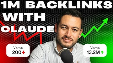 How to Build 1M High Quality backlinks with CLAUDE SONNET