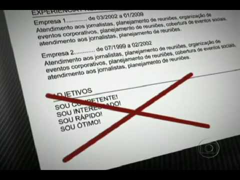 Bom currículo é o primeiro passo para a conquista do emprego desejado