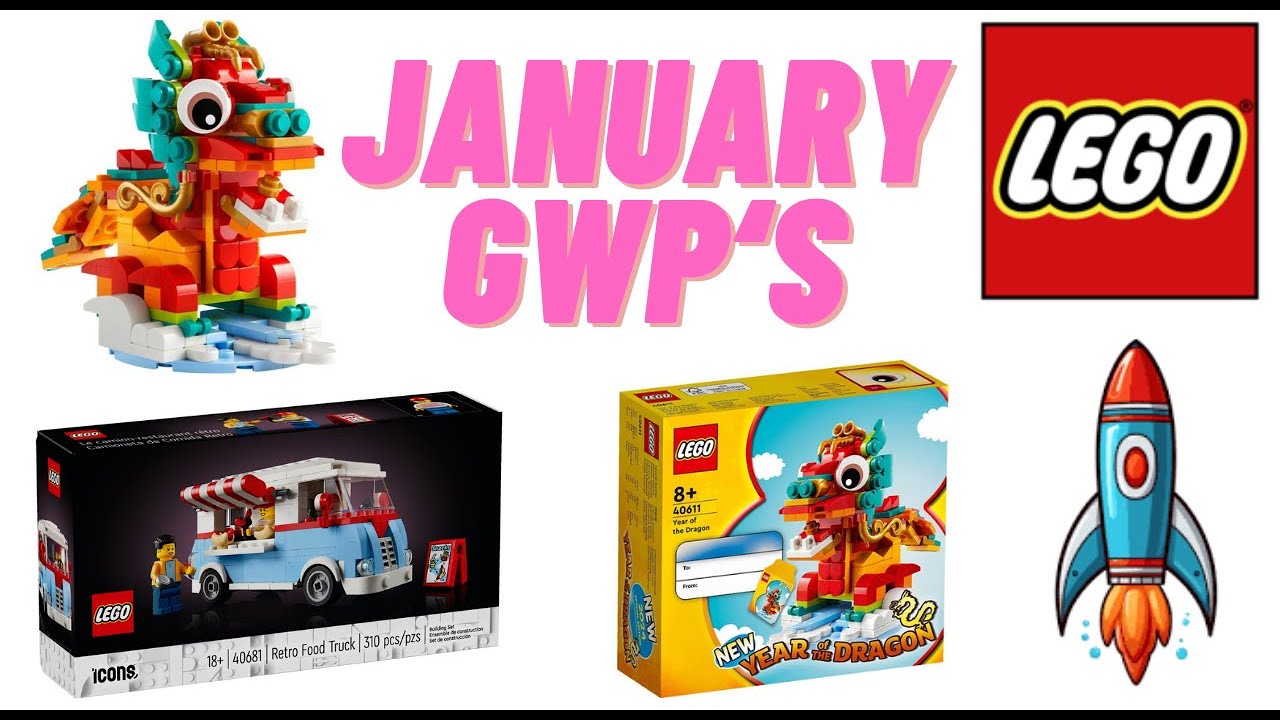 January 2024 Lego GWP's YouTube