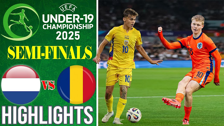 SEMI-FINALS | Netherlands vs Romania | Highlights & All Goal | Euro U19 | 2025-6-23