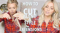 How to Cut, Blend and Style Hair Extensions