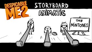 Despicable Me 2 (Storyboard Animatic) | Ending credits with Minions