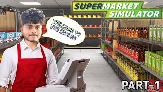 New super market 💥|Supermarket simulator gameplay in tamil|On vtg!