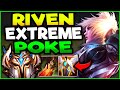 BEST RIVEN COUNTER STRAT VS EXTREME POKE (INFORMATIVE GAMEPLAY) - Riven TOP Gameplay Guide S11