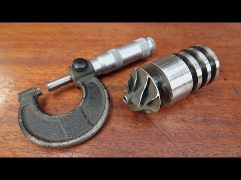 Самодельная турбинка часть 1 - материал Inconel 718