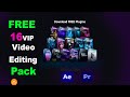 16 Free Video Editing Packs You Need Right Now