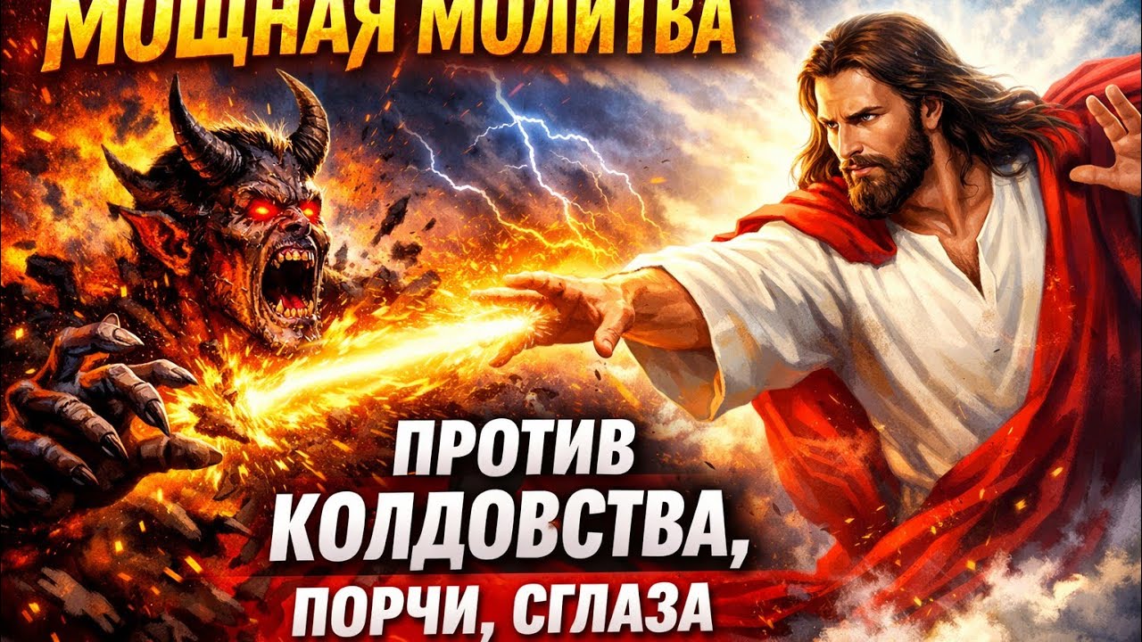 Молитва разрушающая колдовство, проклятия, порчу и сглаз