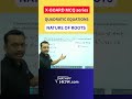 10th Board CBSE | Maths MCQ series | Quadratic Equations #shortsviral #maths