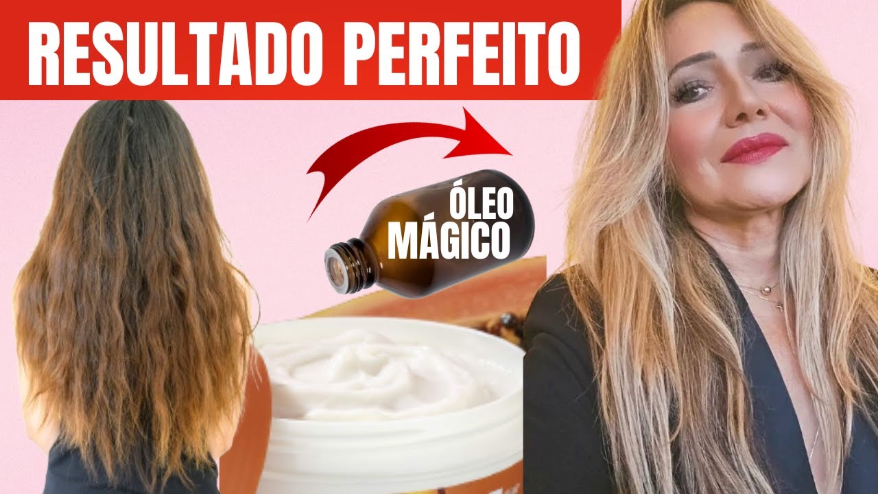 RECEITA PARA CABELO OLEOSO NA RAIZ E SECO NAS PONTAS! #HairTutorial ...
