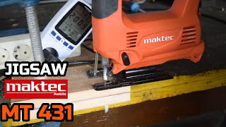 Maktec MT 431 Review | Jigsaw Machine | Wood and Metal Cutting Test