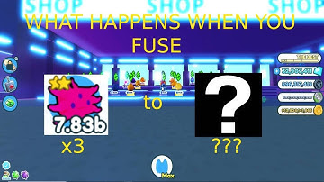What happens when you fuse 3 *RAINBOW* Alien Axolotl in Pet Simulator X!