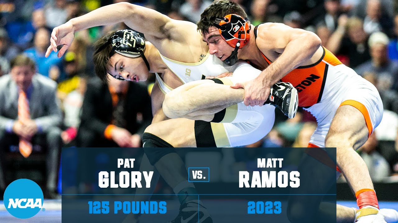 Pat Glory vs. Matt Ramos 2023 NCAA Wrestling Championship (125 lbs