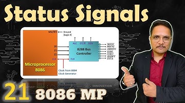 Status Signals in 8086 Microprocessor: Understanding S0, S1, & S2 Signals | Maximum Mode Signals