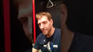 Dirk Nowitzki talks about Holger Geschwindner and shooting