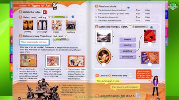 Everybody Up 4 - Unit 6 - Being Creative - Lesson 4 - Types of Art