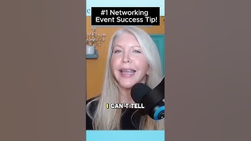 Networking Event Success Tip #1: Arrive Early #success #skills #podcast #podcastclips