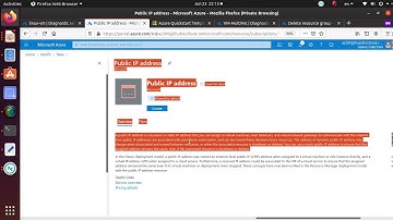 AZURE Lab AZ300 Create a Public IP Address, reduce cost - using Azure Portal