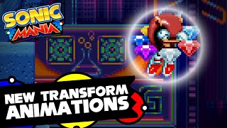 New Super Transformation Animations! - Sonic Mania Mods