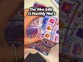 12 Monthly Minis- The Vibe Edit #cashstuffing #savingtrackers